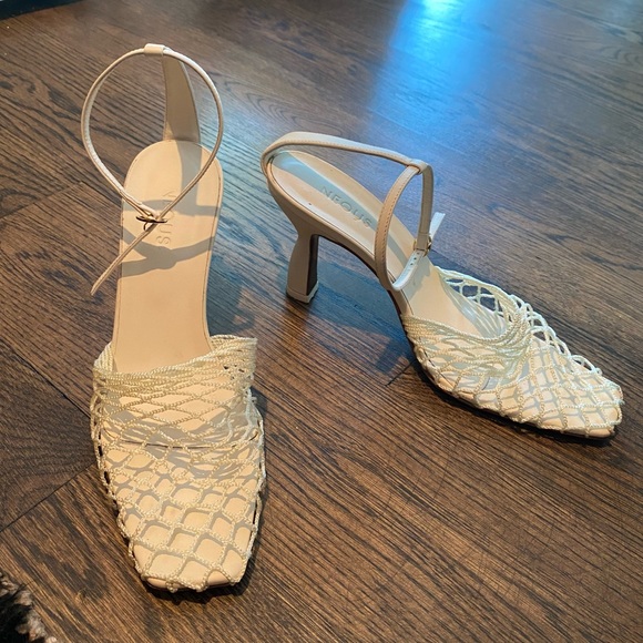 neous Shoes - Neous mesh kitten heel sandals